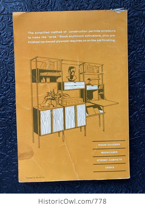 How to Build Kitchen Cabinets Room Dividers and Cabinet Furniture by Donald Brann C1972 - #uzpTouYdEUQ-9