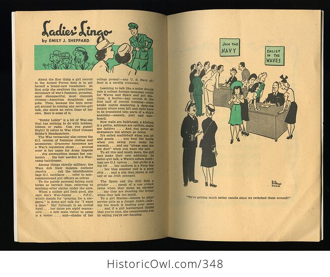 Ill Soon Come Back to You Sweetheart Vintage Stories Cartoons Laughs by R M Barrows C1944 - #DSejl3iUdho-4