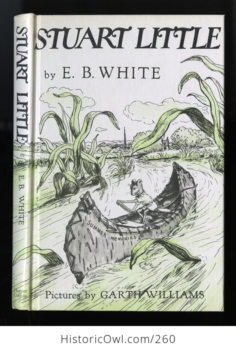 Illustrated Hardcover Book Stuart Little by E B White C 1973 - #Ui5gTe9zyHE-5