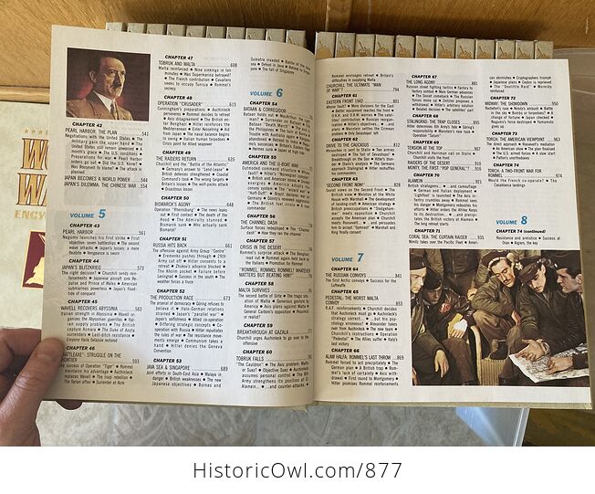 Illustrated World War Ii Encyclopedia Complete 24 Volume Book Set C1978 - #9gUvsv9H8dU-9