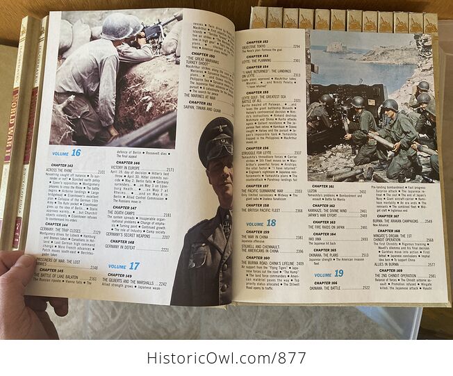 Illustrated World War Ii Encyclopedia Complete 24 Volume Book Set C1978 - #9gUvsv9H8dU-13