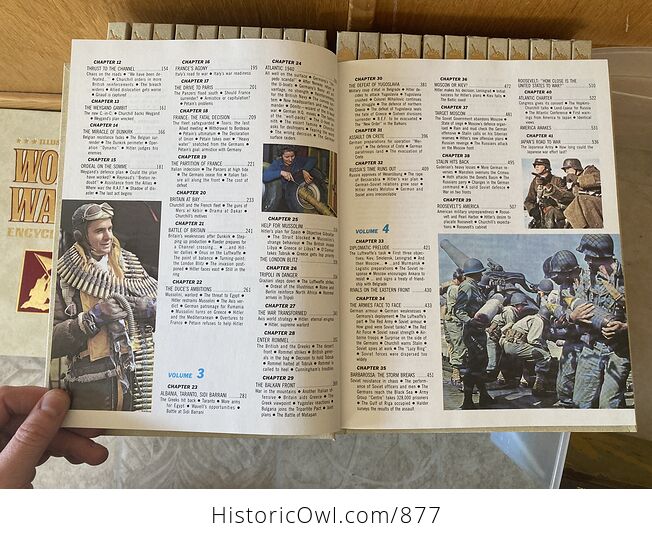 Illustrated World War Ii Encyclopedia Complete 24 Volume Book Set C1978 - #9gUvsv9H8dU-8