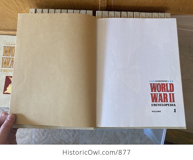 Illustrated World War Ii Encyclopedia Complete 24 Volume Book Set C1978 - #9gUvsv9H8dU-4