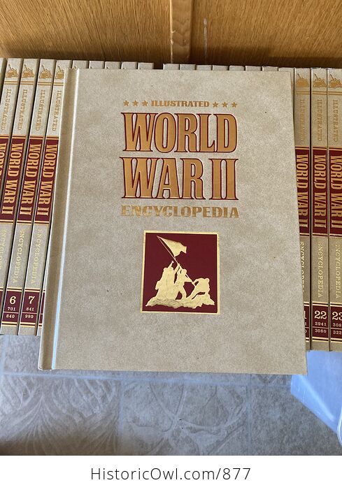 Illustrated World War Ii Encyclopedia Complete 24 Volume Book Set C1978 - #9gUvsv9H8dU-1