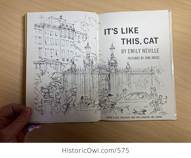 Its like This Cat Book by Emily Neville C1963 - #WrcddDtWgG0-6