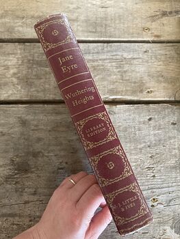 Jane Eyre and Wuthering Heights Adapted by Jerome Carlin and Henry Christ Ruby Withers Jj Little and Ives Globe Book Company C1946 #wm8DbKHEUBE
