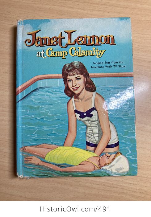 Janet Lennon at Camp Calamity Vintage Book by Barlow Meyers Whitman Publishing Company C1962 - #NWNNYEZNaso-1