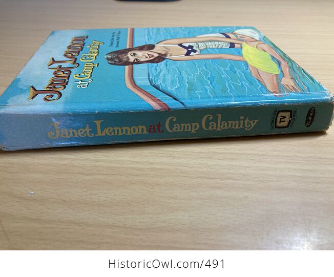 Janet Lennon at Camp Calamity Vintage Book by Barlow Meyers Whitman Publishing Company C1962 - #NWNNYEZNaso-12