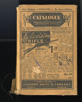 Johnson Smith Co Catalogue of Novelties De Luxe Edition Vintage Illustrated Book #moZcPADI8sE