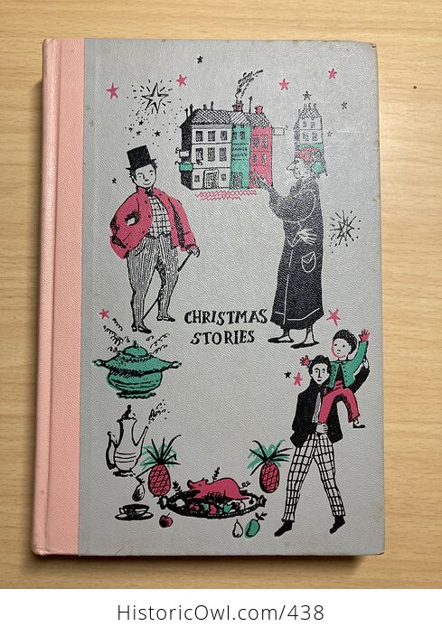 Junior Deluxe Editions Vintage Book Christmas Stories by Charles Dickens Illustrated by Walter Seaton Cmcmlv 1955 - #uRoJ0gcVmNo-1