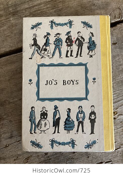Junior Deluxe Editions Vintage Book Jos Boys and How They Turned out a Sequel to Little Men by Louisa May Alcott Illustrated by Ruth Ives Cmcmlvii 1957 - #F9FMIJlVW50-3