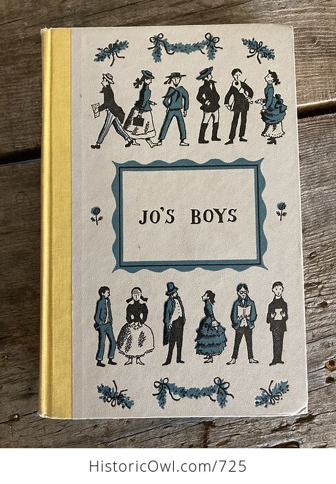 Junior Deluxe Editions Vintage Book Jos Boys and How They Turned out a Sequel to Little Men by Louisa May Alcott Illustrated by Ruth Ives Cmcmlvii 1957 - #F9FMIJlVW50-1