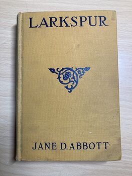 Larkspur Antique Book by Jane Abbott C1919 #IJBqCflWo8M