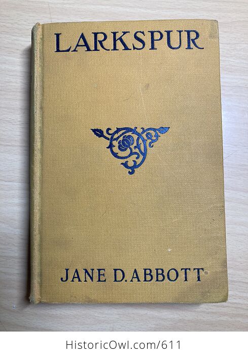 Larkspur Antique Book by Jane Abbott C1919 - #IJBqCflWo8M-1