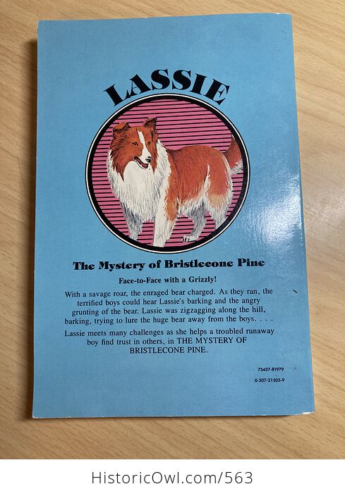 Lassie the Mystery of Bristlecone Pine Paperback Book by Steve Frazee C1979 - #QN7EwgjsYgY-2
