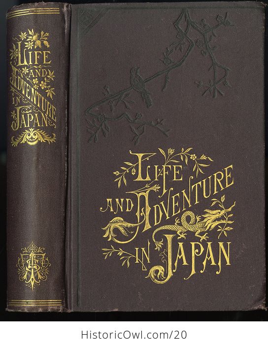 Life and Adventure in Japan Antique Illustrated Book by E Warren Clark C 1878 - #FG6qz9RZrRM-1