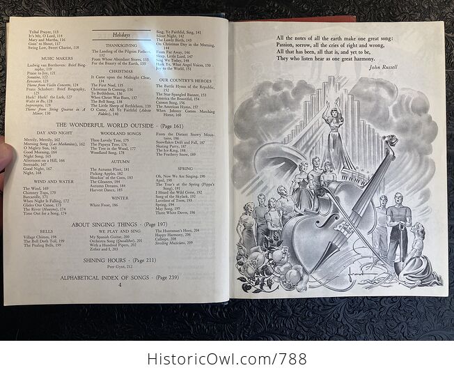 Lot of Five Vintage Childrens Music Books - #wntL4C3mIUQ-8