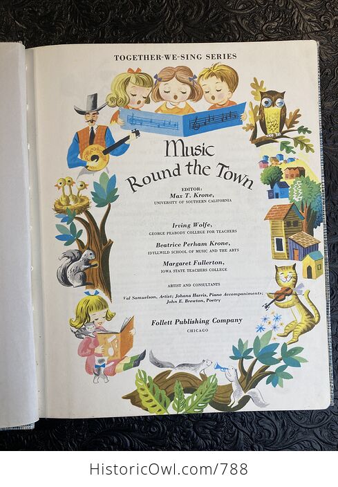 Lot of Five Vintage Childrens Music Books - #wntL4C3mIUQ-26