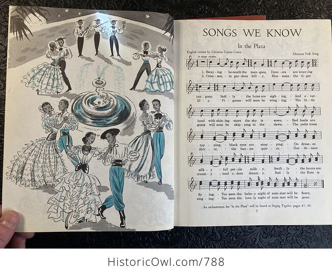 Lot of Five Vintage Childrens Music Books - #wntL4C3mIUQ-7