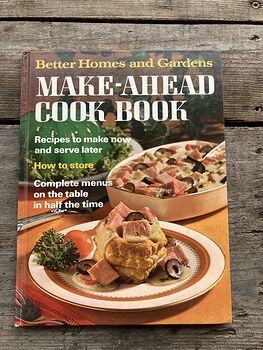 Make Ahead Cook Book by Better Homes and Gardens C1972 #N5FbDBADSpE