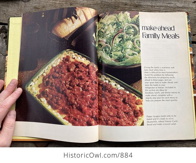 Make Ahead Cook Book by Better Homes and Gardens C1972 - #N5FbDBADSpE-6