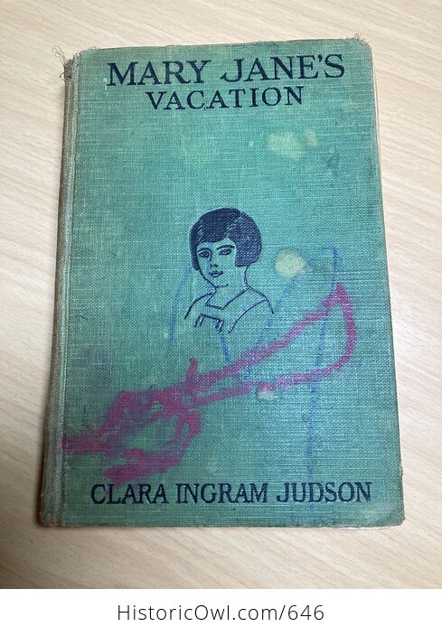 Mary Janes Vacation Antique Book by Clara Ingram Judson C1927 - #NyhYZZZUPpM-1