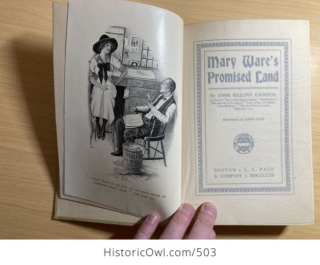 Mary Wares Promised Land the Little Colonel Series by Annie Fellows Johnston C1912 - #DD2sUfxjwt8-3