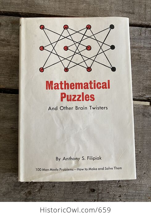Mathematical Puzzles and Other Brain Twisters by Anthony Filipiak C1952 - #tSmUerYNzXo-1