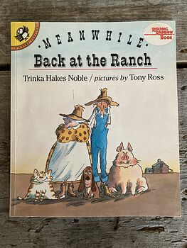 Meanwhile Back at the Ranch Book by Trinka Hakes Noble C1987 #qlG5151RaEQ