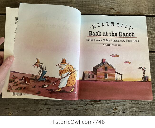 Meanwhile Back at the Ranch Book by Trinka Hakes Noble C1987 - #qlG5151RaEQ-4
