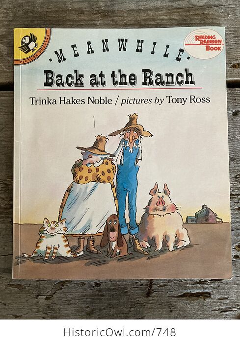 Meanwhile Back at the Ranch Book by Trinka Hakes Noble C1987 - #qlG5151RaEQ-1