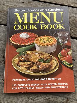 Menu Cook Book by Better Homes and Gardens C1972 #Sdx7IqpcHm4