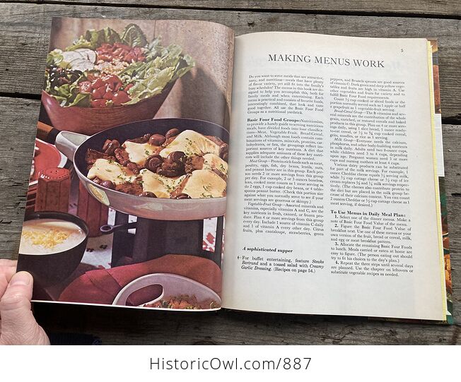 Menu Cook Book by Better Homes and Gardens C1972 - #Sdx7IqpcHm4-3