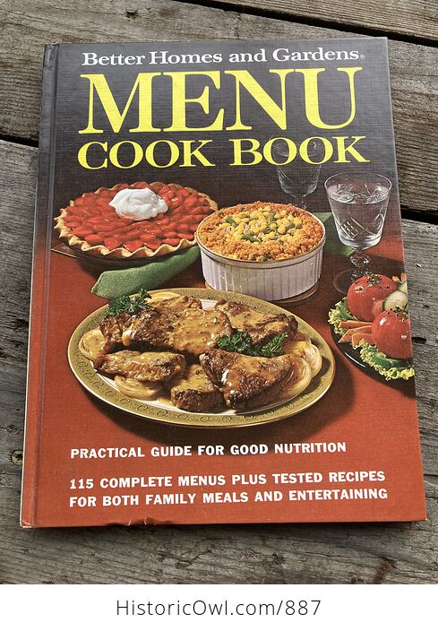 Menu Cook Book by Better Homes and Gardens C1972 - #Sdx7IqpcHm4-1