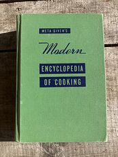 Meta Givens Modern Encyclopedia of Cooking Volume Ii Vintage Book Copyright 1949 #tmNSSePtqdk
