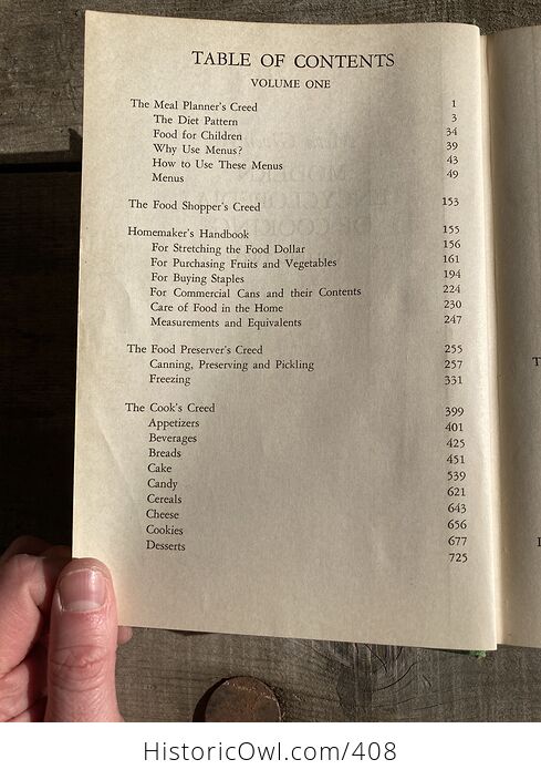 Meta Givens Modern Encyclopedia of Cooking Volume Ii Vintage Book Copyright 1949 - #tmNSSePtqdk-6