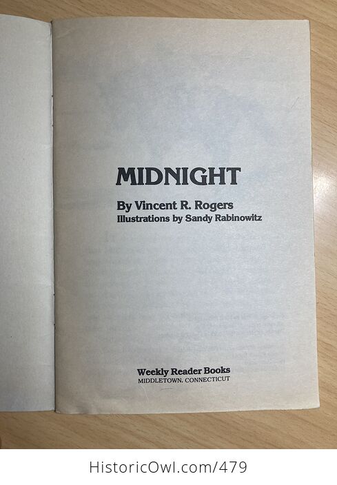 Midnight Paperback Book by Vincent R Rogers C1984 - #81pxDDBd0ec-3