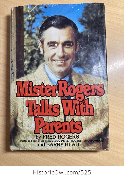 Mister Rogers Talks with Parents Rare Hardcover Book C1983 - #NwXWIOUZSZ4-1