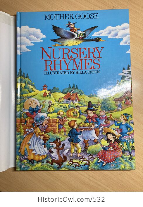Mother Goose Nursery Rhymes Book Illustrated by Hilda Offen C1989 - #xmjQ9mZcIMw-4