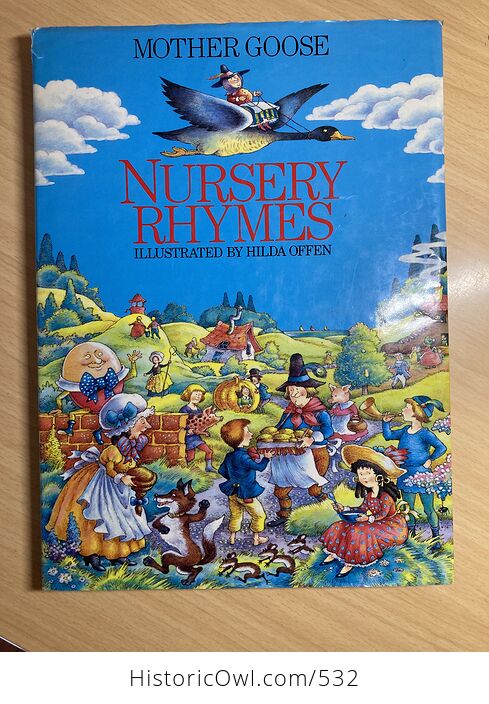Mother Goose Nursery Rhymes Book Illustrated by Hilda Offen C1989 - #xmjQ9mZcIMw-1