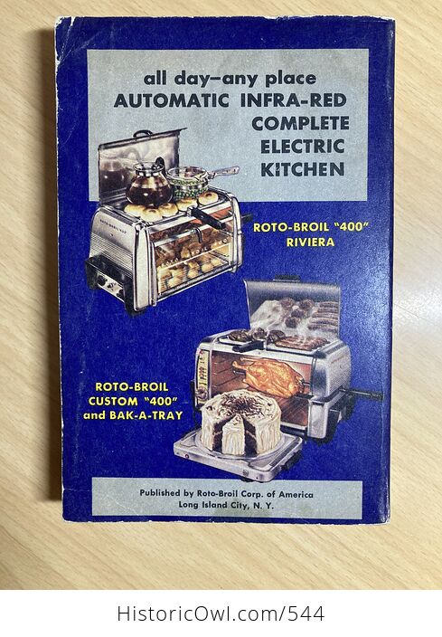 Mr and Mrs Roto Broil Cook Book C1955 - #329sjJw7J8A-2