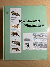 My Second Pictionary Book for Children by Marion Monroe and W Cabell Greet C1964 #LC11nHliQVY