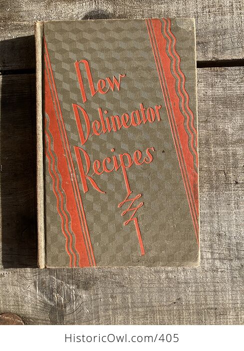 New Delineator Recipes Vintage Book C1929 - #FmcGXLj57sE-1