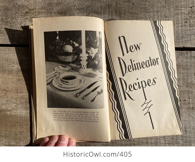 New Delineator Recipes Vintage Book C1929 - #FmcGXLj57sE-6