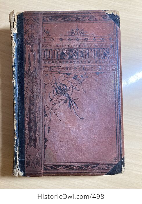 New Sermons Addresses and Prayers Antique Illustrated Book by Dwight Lyman Moody C1877 - #HKisrYR9cAc-1