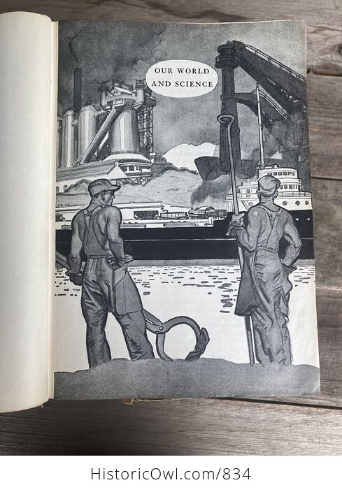 Our World and Science Vintage Educational Book by Powers Neuner Bruner and Braxley Ginn and Company C1946 - #4kGOFzx375U-7
