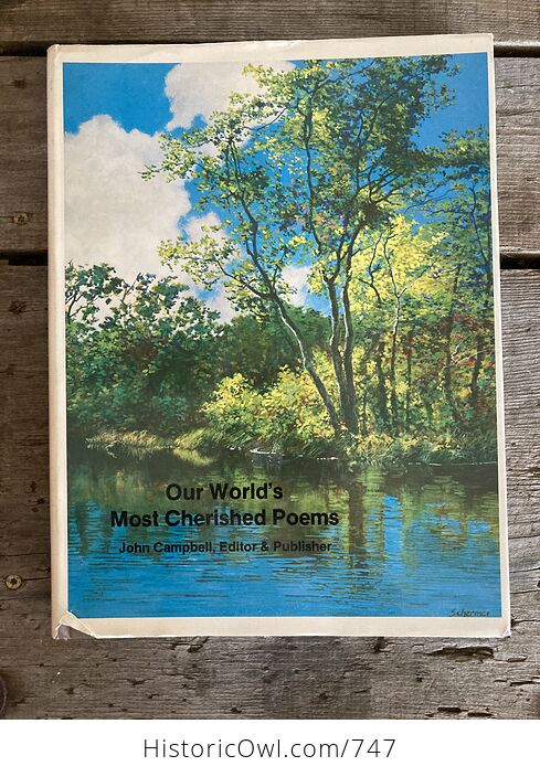 Our Worlds Most Cherished Poems Book Edited by John Campbell C1986 - #UpDpT29r288-1