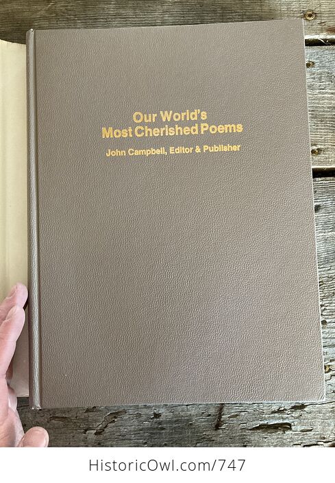 Our Worlds Most Cherished Poems Book Edited by John Campbell C1986 - #UpDpT29r288-14