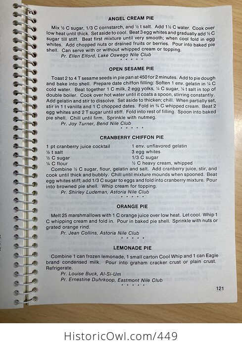 Pacific Wonderland Cook Book Daughters of the Nile Nydia Temple 4 Portland Oregon Cookbook C 1981 - #dBVtk3Gw3tg-7