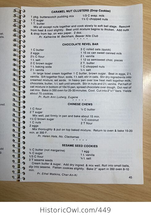Pacific Wonderland Cook Book Daughters of the Nile Nydia Temple 4 Portland Oregon Cookbook C 1981 - #dBVtk3Gw3tg-6